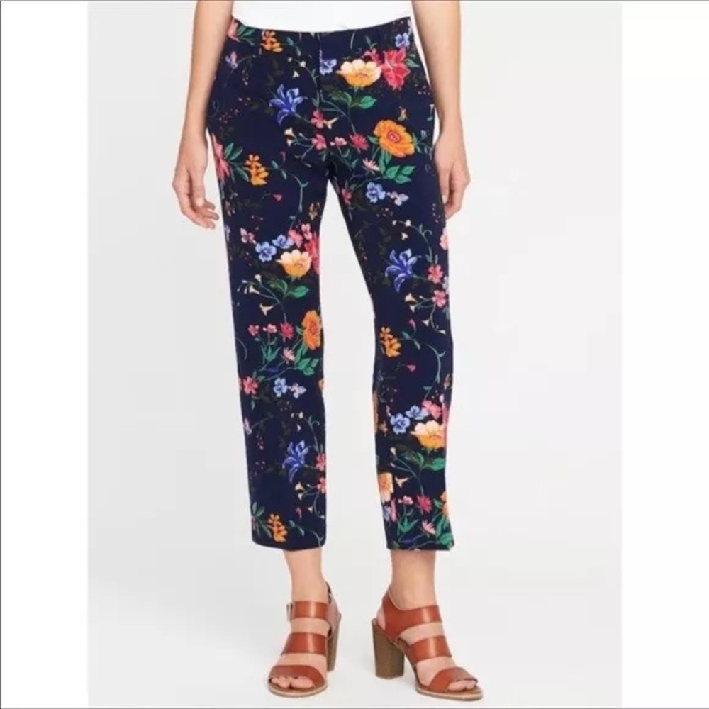 👖Old Navy Harper Mid-Rise Floral Pants. NWT! Size 6.